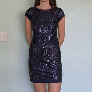 Vince Camuto Sequin Mini Dress